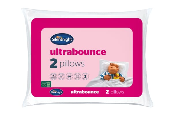 An image for Silentnight Ultra Bounce Pillow Twin Pack