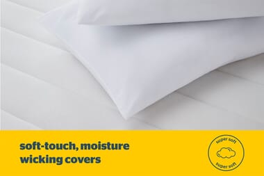 An image for Silentnight Cooler Summer Pillow Twin Pack