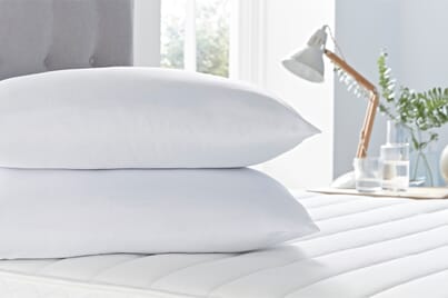 An image for Silentnight Cooler Summer Pillow Twin Pack