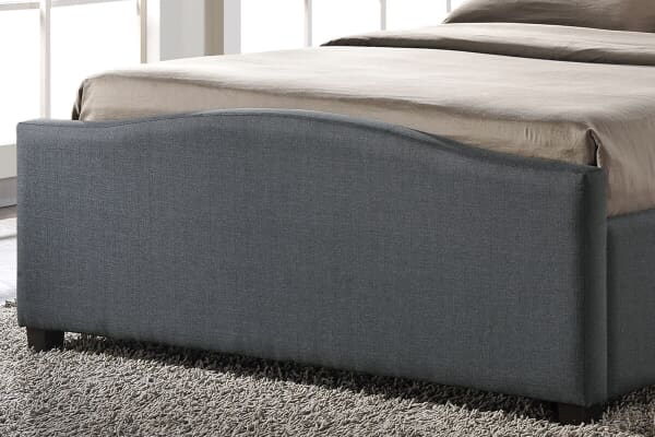 An image for Time Living Brunswick Grey Ottoman Bed Frame