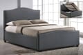 Time Living Brunswick Grey Ottoman Bed Frame