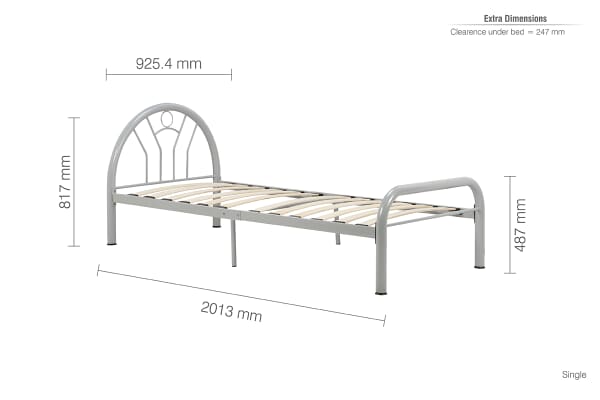 An image for Birlea Solo Kids Bed Frame