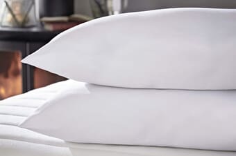 A product image for the Silentnight Warm & Cosy Pillow Twin Pack