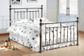 Time Living Alexander Black Nickel Bed Frame