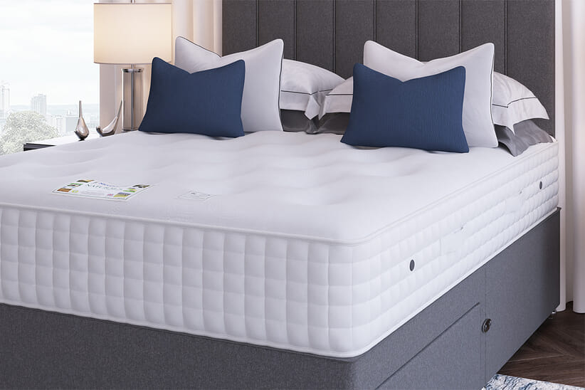 An image for Sleepeezee Wool Supreme Mattress + Premium Divan Bed
