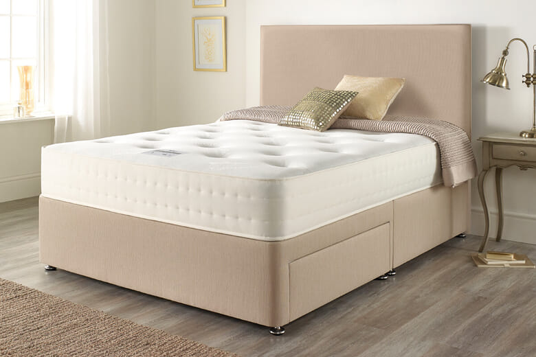 Product photograph of Relyon Marksbury 1200 Pocket Natural Mattress Super King from Mattressnextday