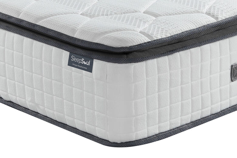 Product photograph of Sleepsoul Bliss 800 Pocket Memory Pillow Top Mattress Double from Mattressnextday