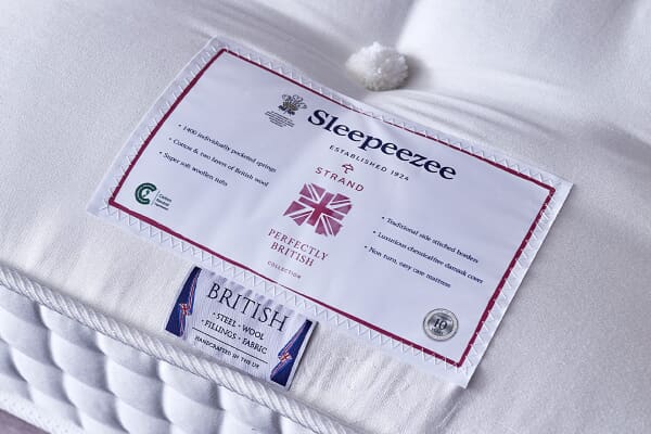 An image for Sleepeezee Perfectly British Strand 1400 Mattress