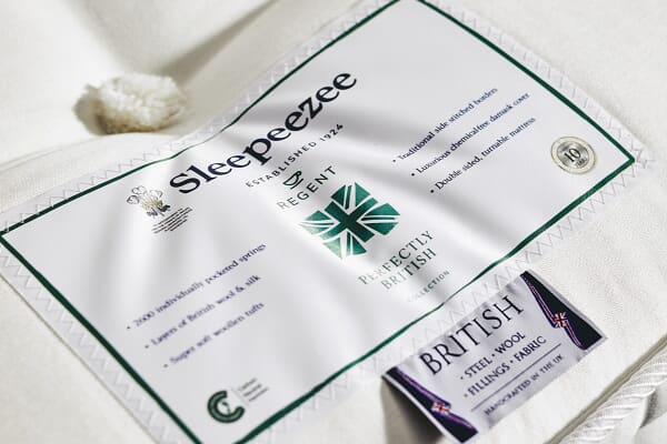 An image for Sleepeezee Perfectly British Regent 2600 Mattress