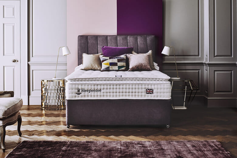 Product photograph of Sleepeezee Perfectly British Mayfair 3200 Mattress Firm King Size from Mattressnextday
