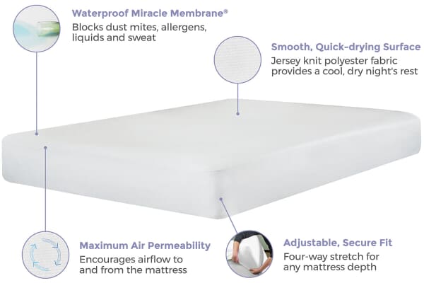 An image for Protect-A-Bed Essential Mattress Protector