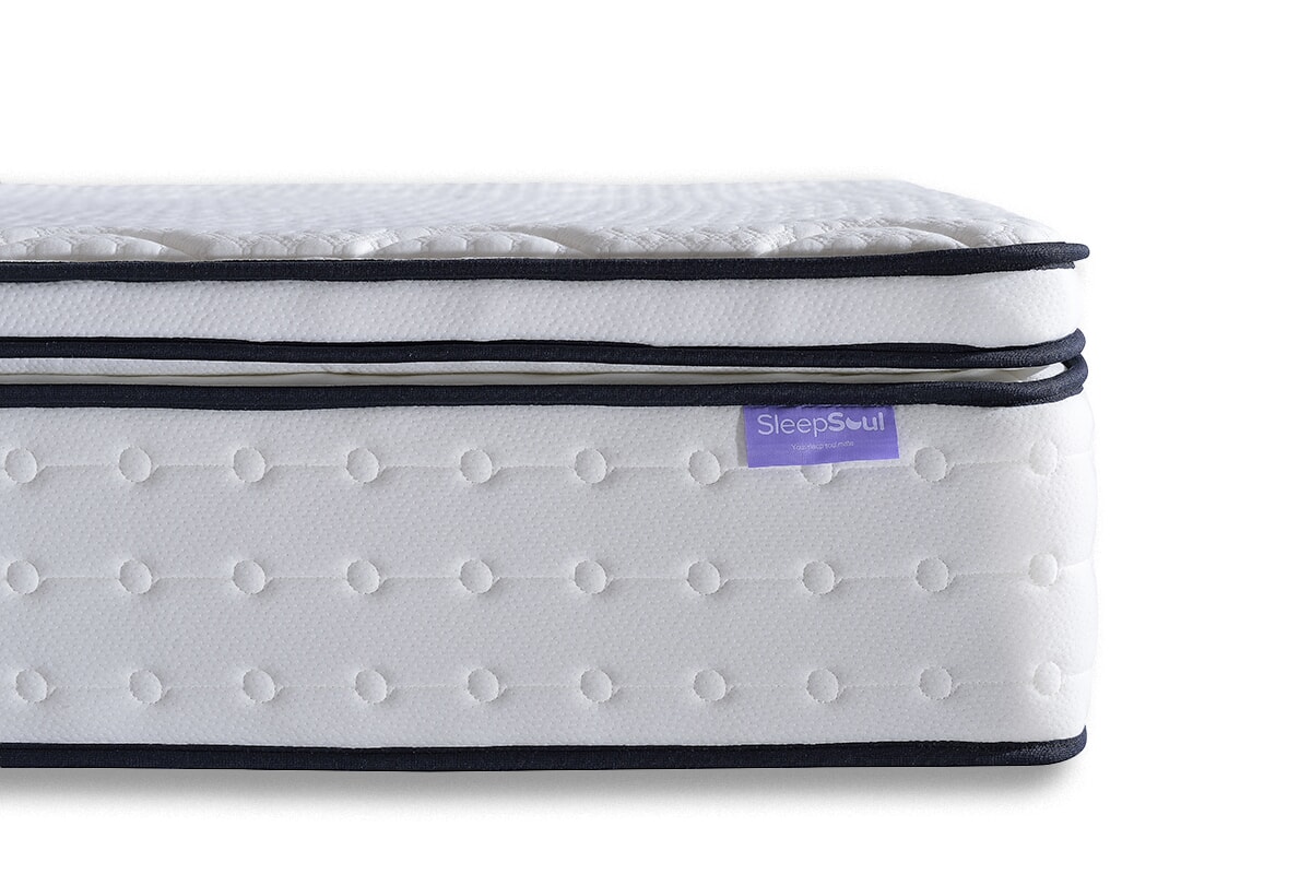 SleepSoul Space 2000 Pocket Memory Pillow Top Mattress | MattressNextDay