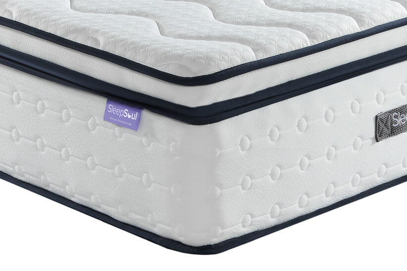 An image for SleepSoul Space 2000 Pocket Memory Pillow Top Mattress