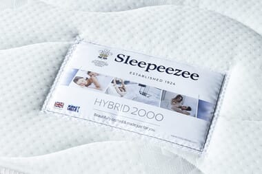 An image for Sleepeezee Hybrid 2000 Mattress + Premium Divan Bed