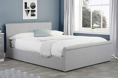 An image for Birlea Stratus Grey Ottoman Bed