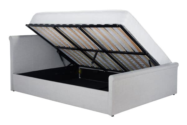 An image for Birlea Stratus Grey Ottoman Bed