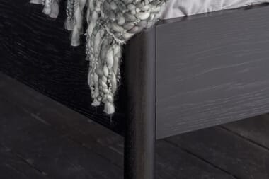 An image for Frank Hudson Living Wycombe Spindle Black Bed Frame