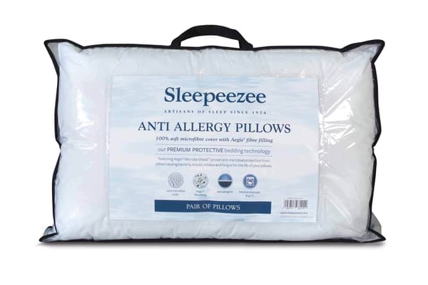 An image for Sleepeezee Anti Allergy Pillow Pair