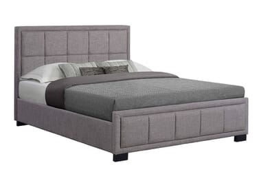 An image for Birlea Hannover Grey Fabric Bed