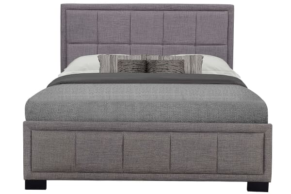 An image for Birlea Hannover Grey Fabric Bed