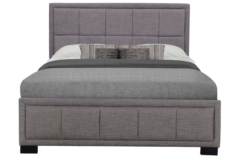 An image for Hannover Grey Fabric Bed