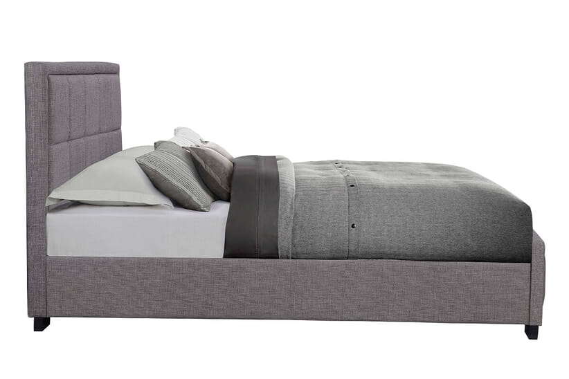 An image for Hannover Grey Fabric Bed