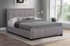 Hannover Grey Fabric Bed