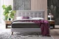 Time Living Novara Light Grey Bed Frame