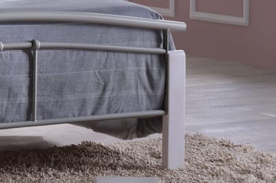An image for Tetras White Bed Frame