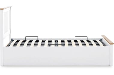 An image for Bedmaster Francis White Ottoman Bed