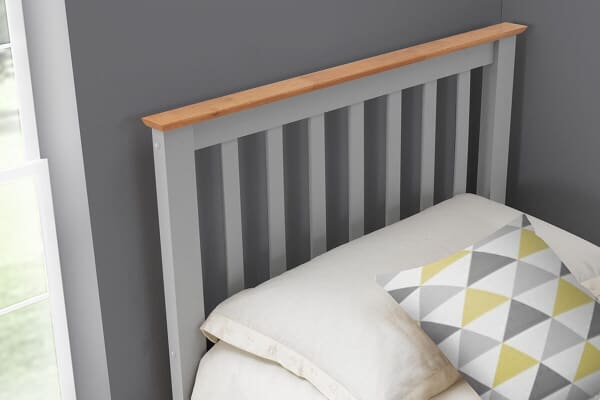 An image for Bedmaster Francis Grey Ottoman Bed