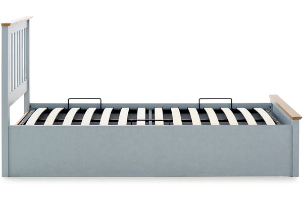 An image for Bedmaster Francis Grey Ottoman Bed