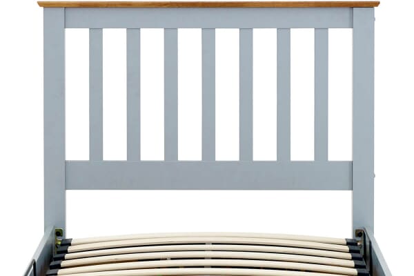 An image for Bedmaster Francis Grey Ottoman Bed