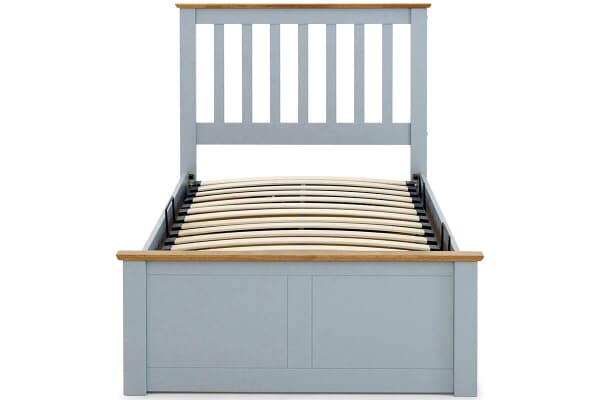 An image for Bedmaster Francis Grey Ottoman Bed