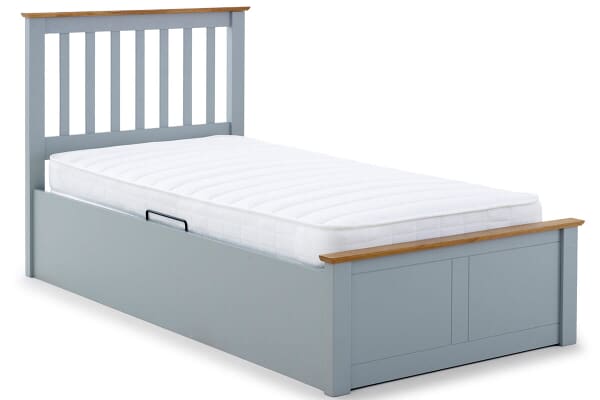 An image for Bedmaster Francis Grey Ottoman Bed