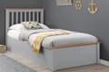Bedmaster Francis Grey Ottoman Bed
