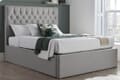 Bedmaster Wilson Grey Fabric Ottoman Bed