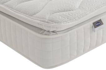 A product image for the Silentnight 1000 Mirapocket Pillow Top Mattress