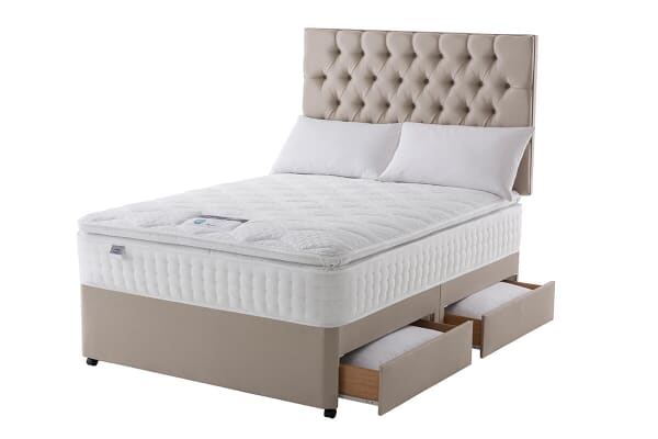 An image for Silentnight 2000 Mirapocket Pillow Top Mattress
