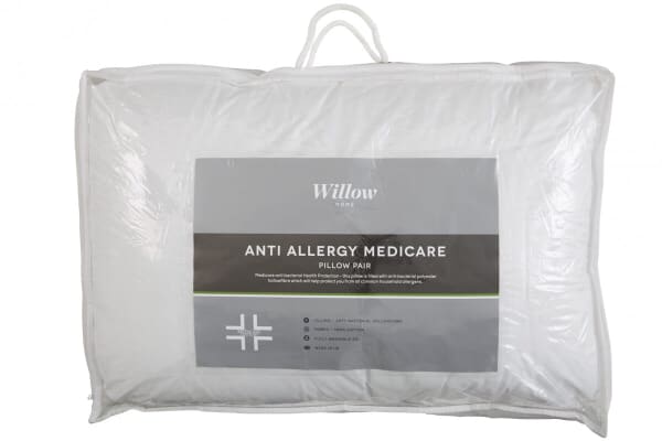 An image for Willow Anti Allergy Medicare Pillow Pair