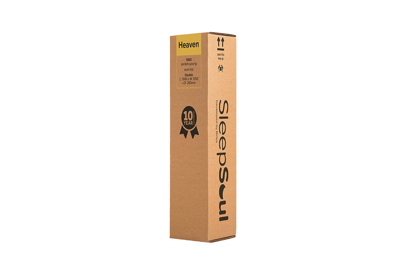 An image for SleepSoul Heaven 1000 Pocket Gel Mattress