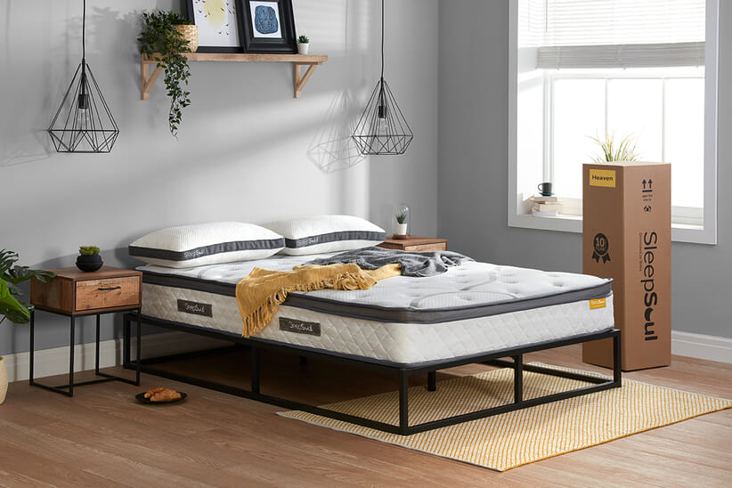An image for SleepSoul Heaven 1000 Pocket Gel Mattress