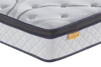 A product image for the SleepSoul Heaven 1000 Pocket Gel Pillow Top Mattress