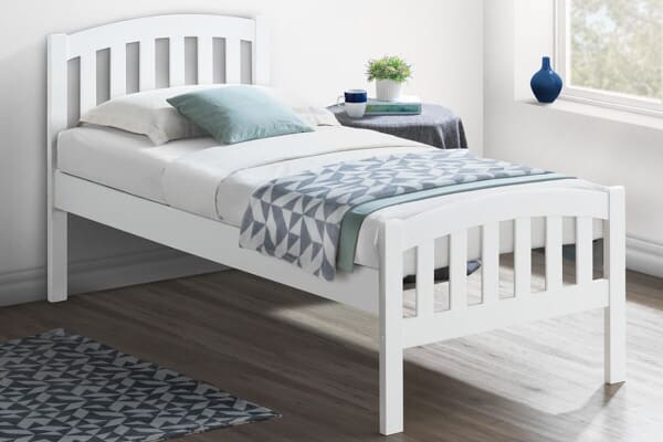 An image for Bedmaster White Lyon Bed Frame