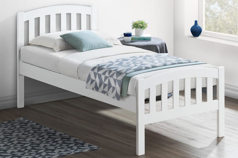 An image for Bedmaster White Lyon Bed Frame