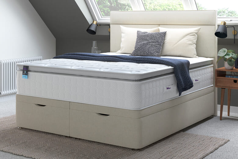 Product photograph of Relyon Polar 2800 Cool Gel Latex Mattress Small Double from Mattressnextday