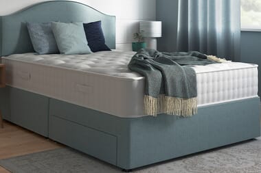 An image for Relyon Bliss 1000 Pocket Natural Divan Bed Set