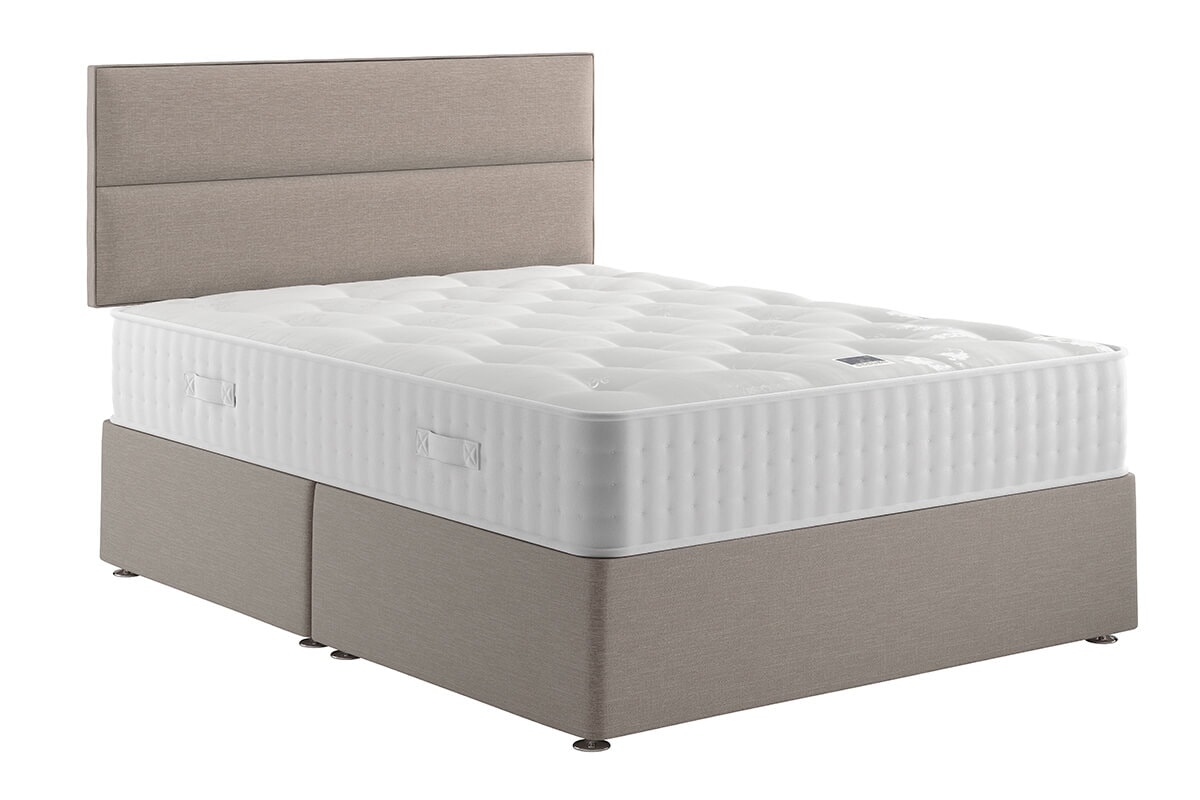 Relyon Finesse 1400 Pocket Natural Mattress + Premium Divan Bed