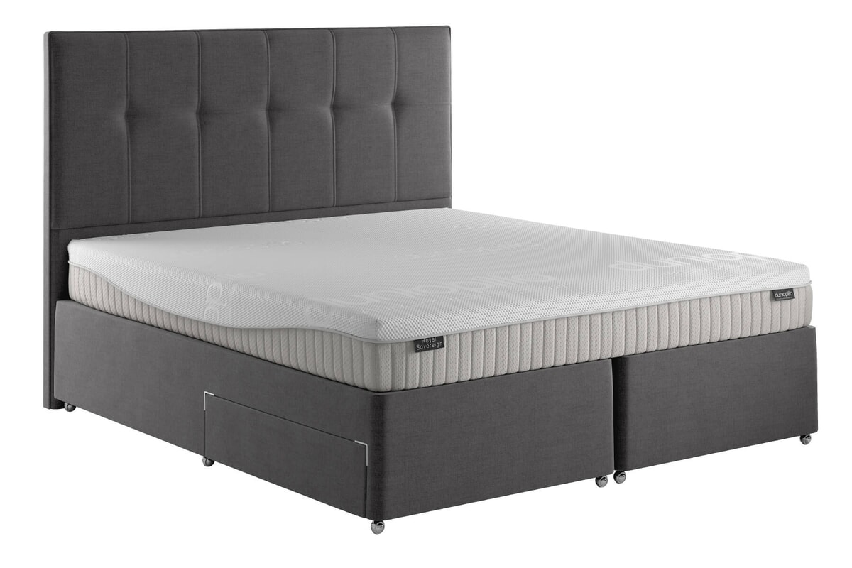 Dunlopillo Slatted Divan Bed Base MattressNextDay