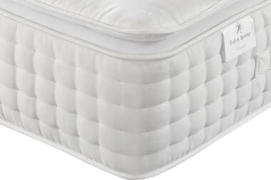 An image for Tuft & Springs Chantilly 3000 Pocket Natural Pillow Top Mattress + Premium Divan Bed